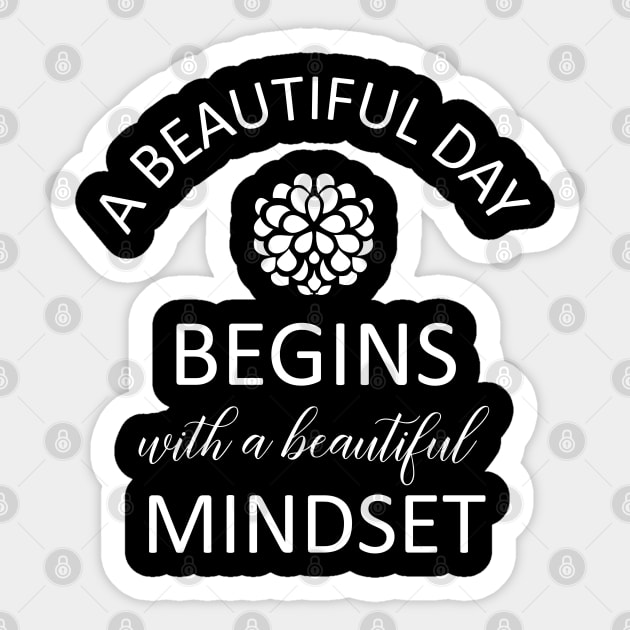 A Beautiful Day Mindset 4 Sticker by centeringmychi